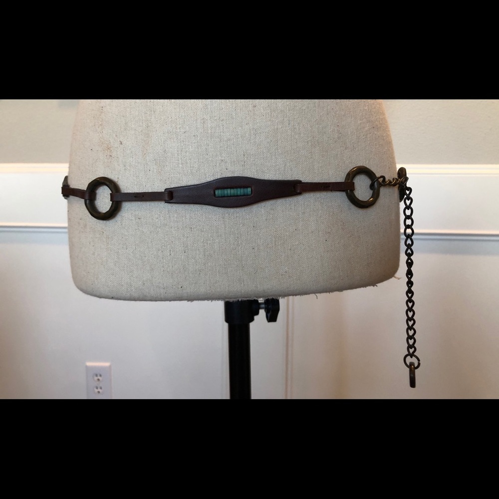 EUC Horse-Bit Adjustable Chain Belt